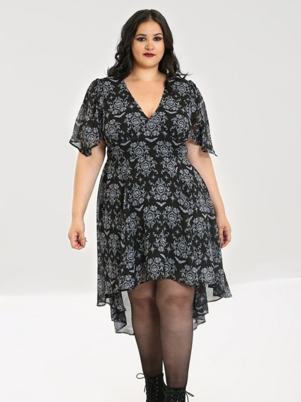 Hell Bunny Lost Whispers Dress - Picture 6 of 12